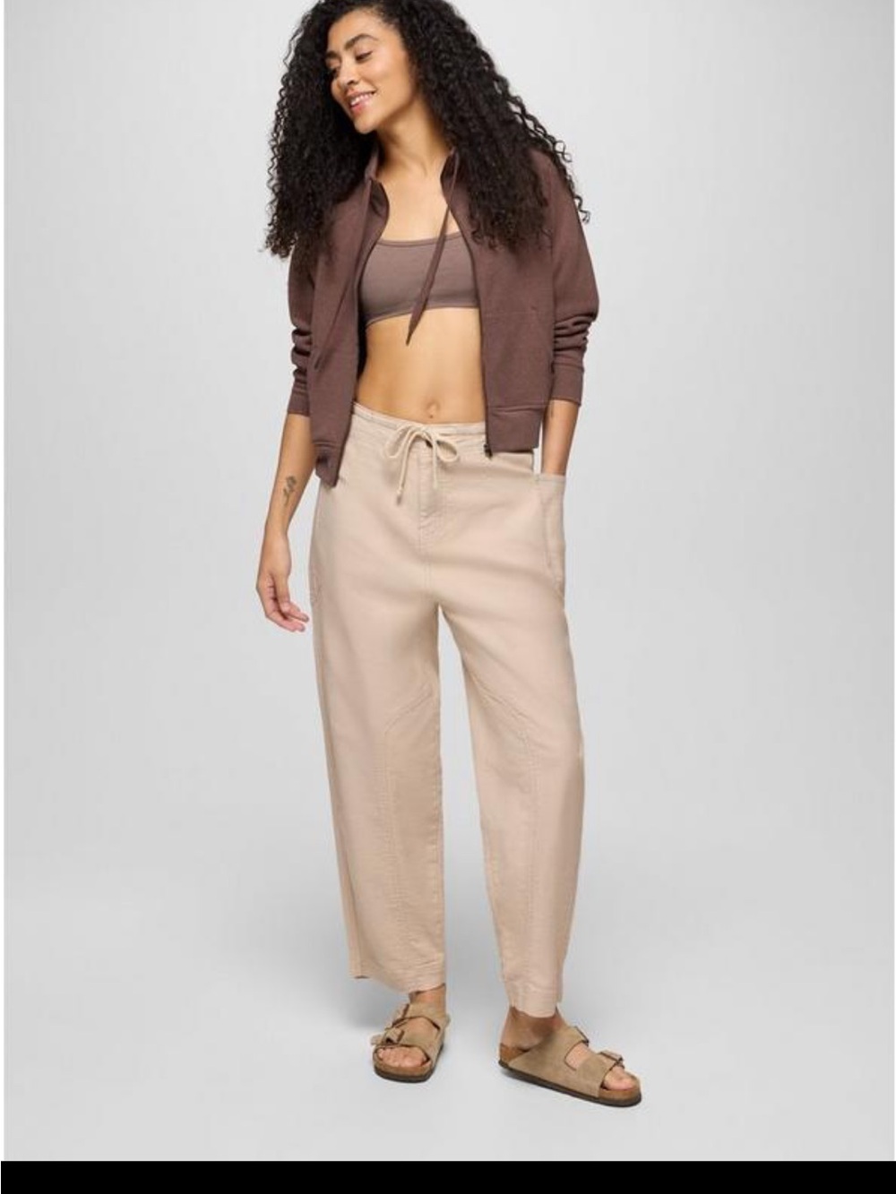 Prana Cuyamaca pant in almond